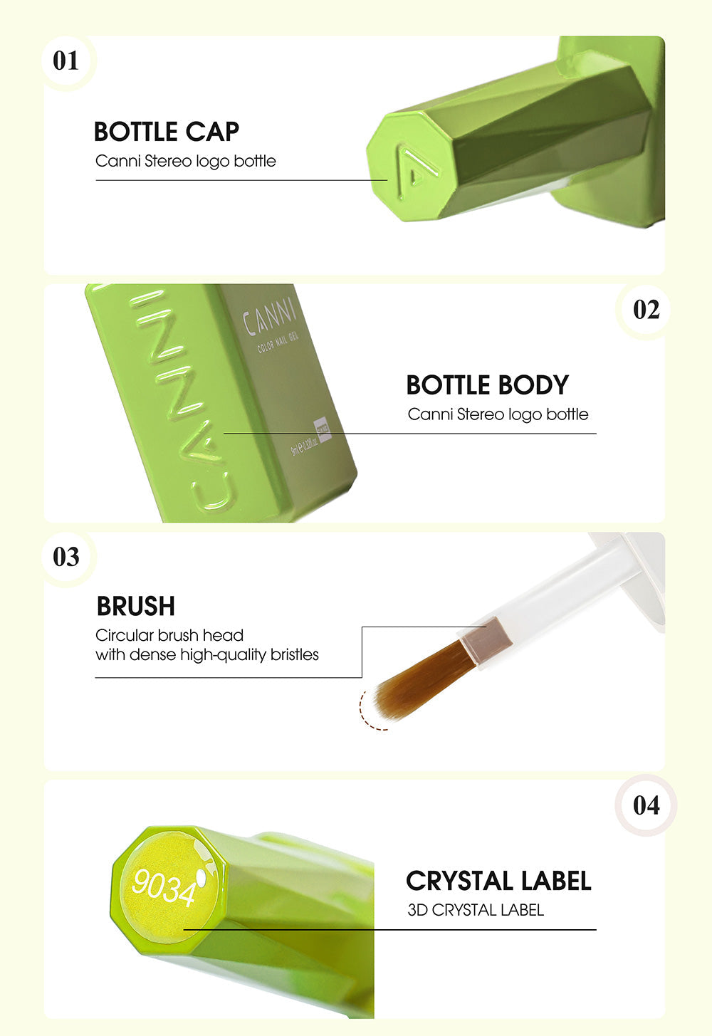 CANNI Hema Free 30pcs Collection 9ml - CC2