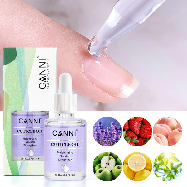 Canni Cuticle Oil 15ml - Green Apple Aroma