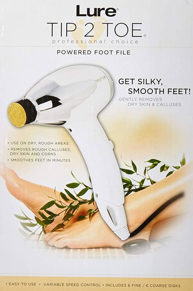 Lure Tip 2 Toe Powered Foot File