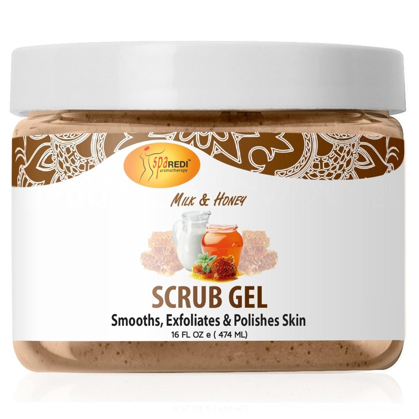 Spa Redi Milk and Honey 16oz.