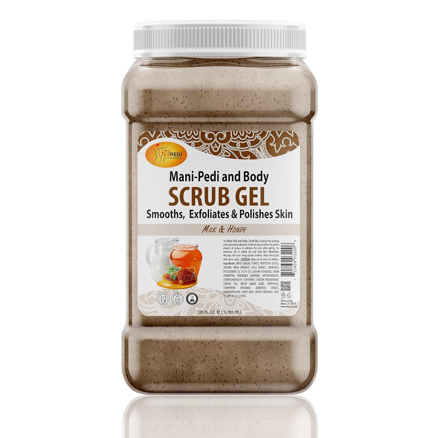 Spa Redi Milk and Honey 128oz.