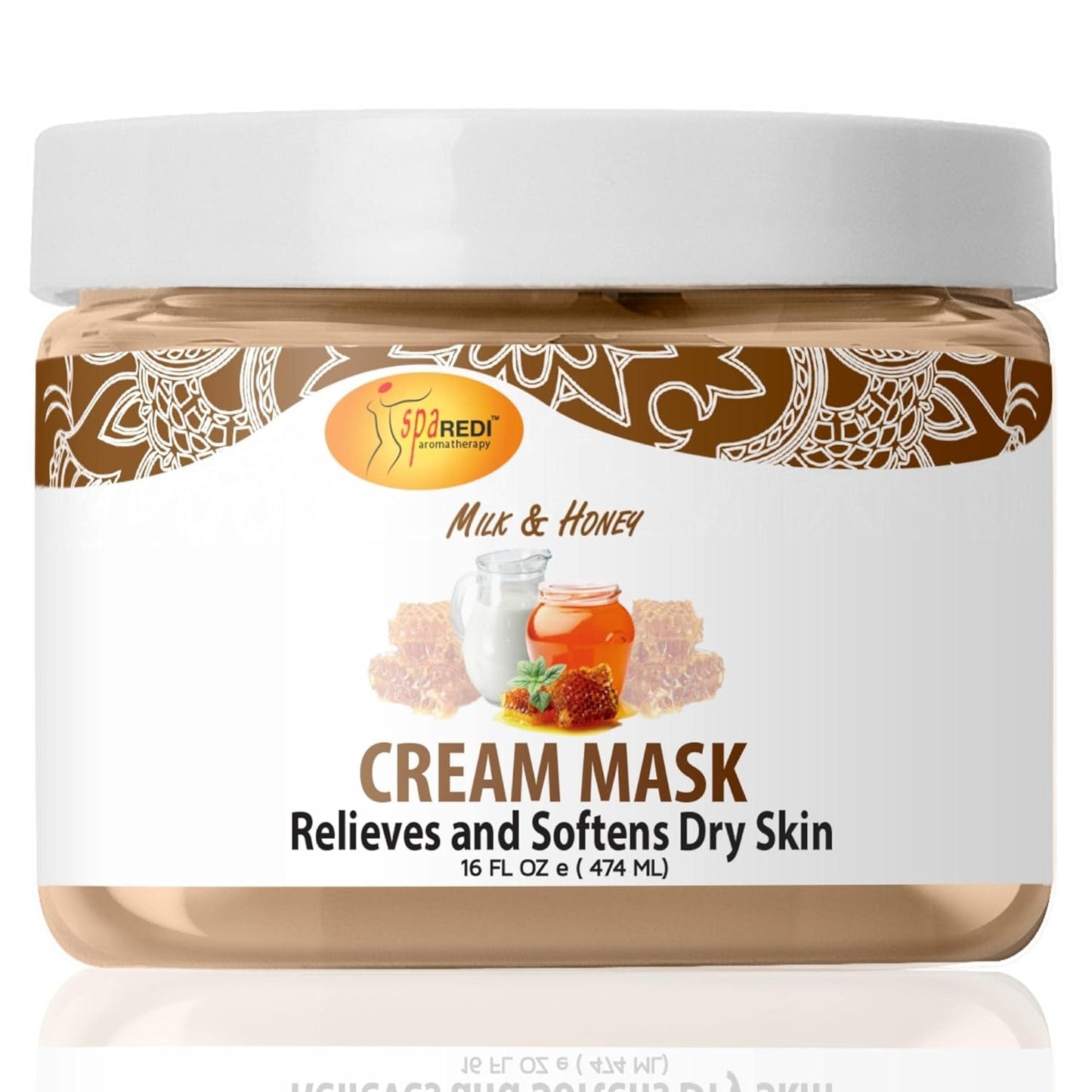 Spa Redi Milk and Honey 16oz.