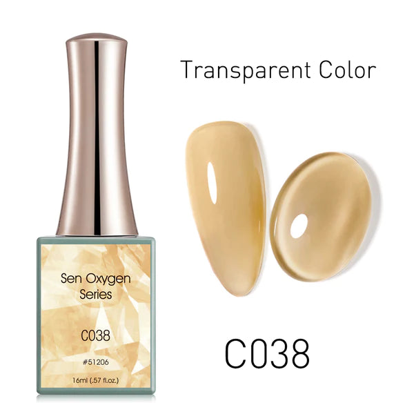 CANNI Sen Oxygen Gel Polish C037 - C042 16ml(.57oz)