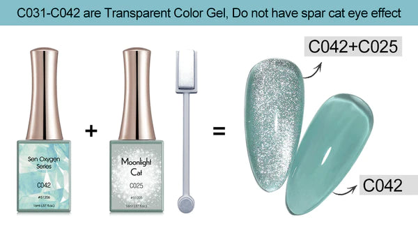 CANNI Sen Oxygen Gel Polish C037 - C042 16ml(.57oz)