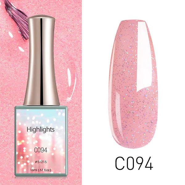 CANNI Highlights Gel Polish C091-C96 16ml(.57oz)