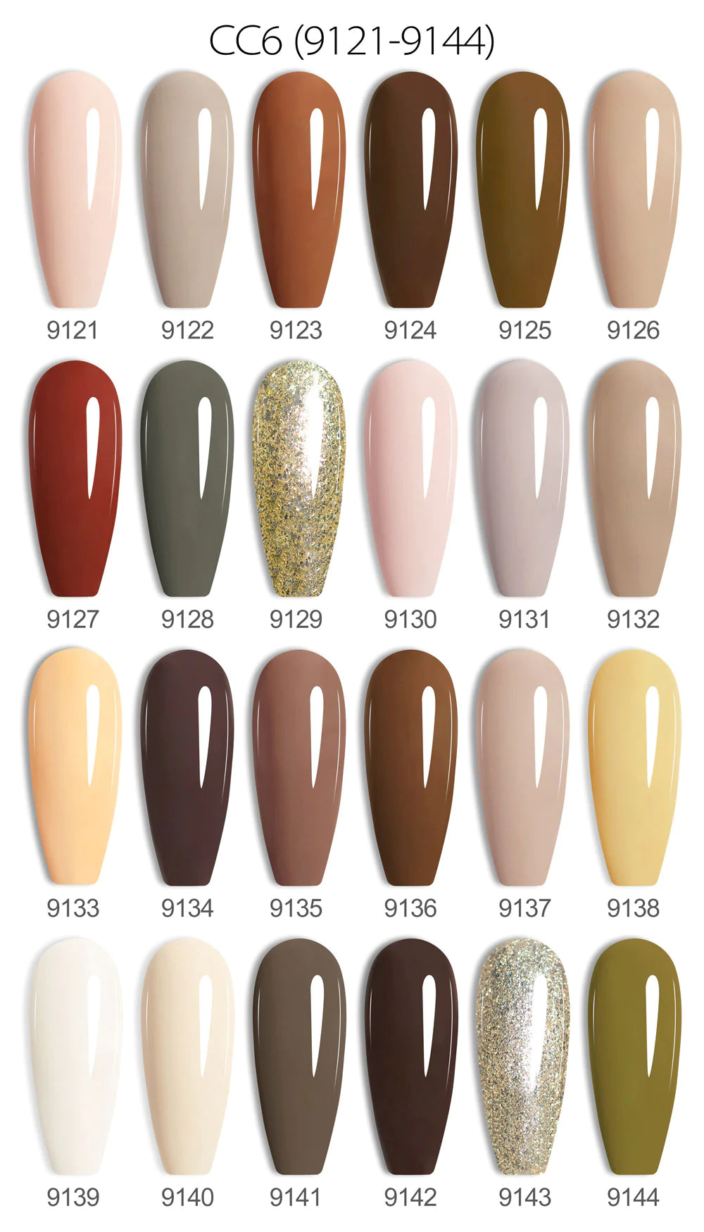 CANNI Hema Free Color Gel 9ml CC6 (9121-9144)