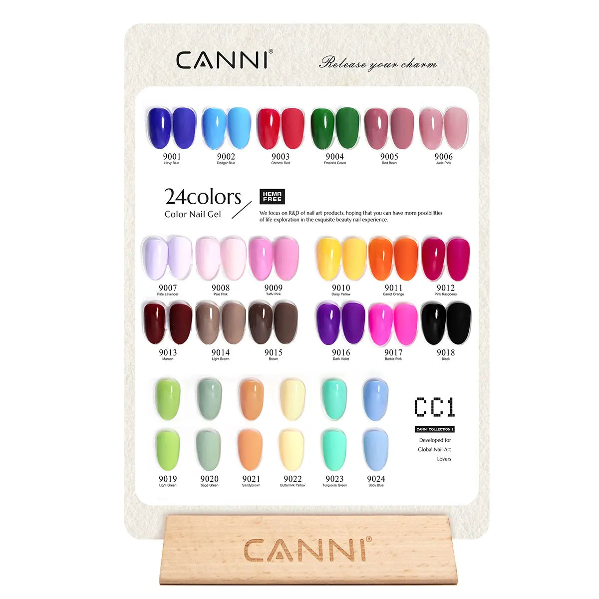 CANNI Hema Free 30pcs Collection 9ml - CC1