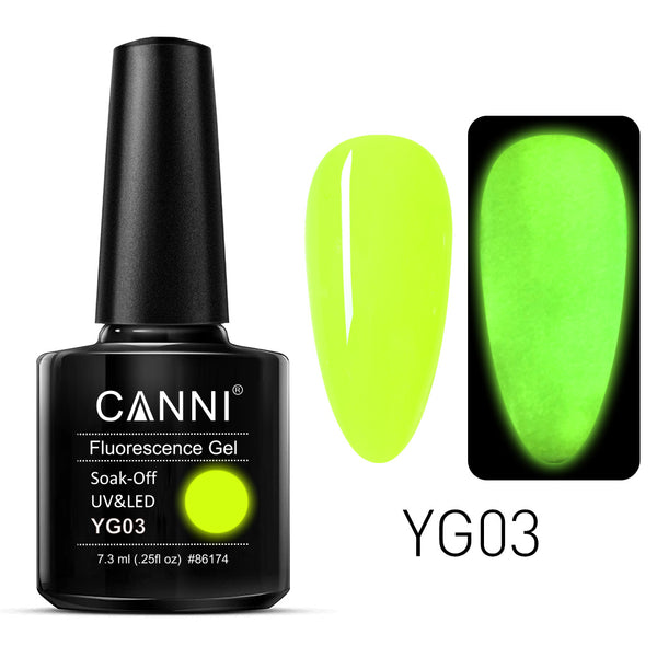 CANNI Fluorescence Gel (YG01-YG06) 7.3ml.