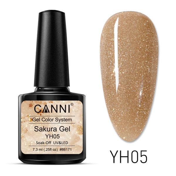 CANNI Sakura Gel Collection (YH01-YH06) 7.3ml.