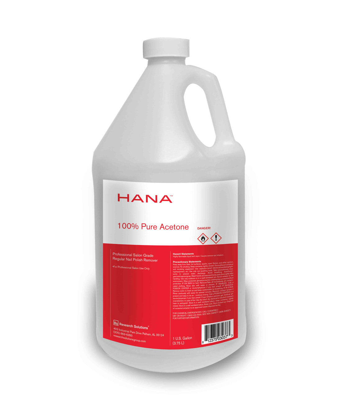 Pure Acetone Hana 100% Galon