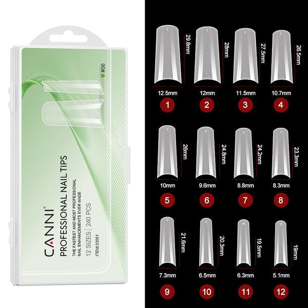 CANNI Gel Tips 12 Size 240pcs