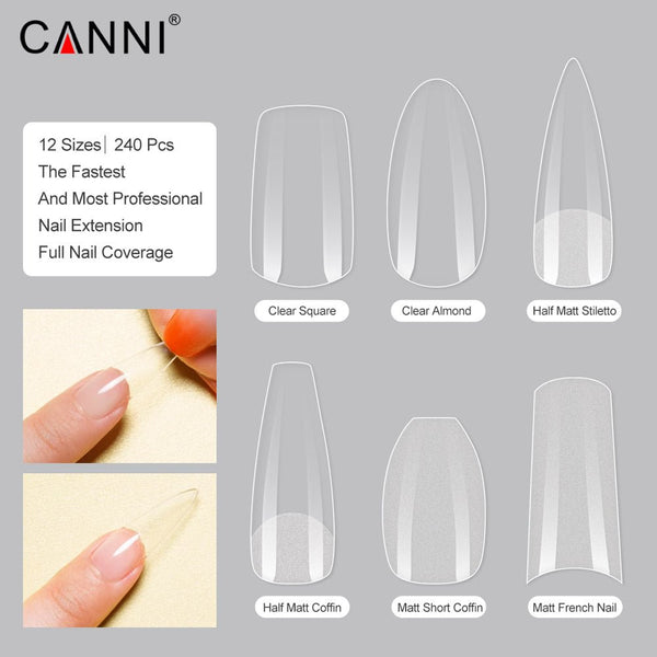 CANNI Gel Tips 12 Size 240pcs