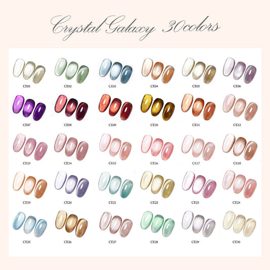 CANNI Crystal Galaxy Cat Eye Gel 5ml