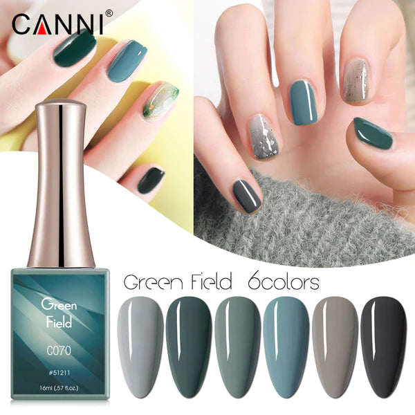 Esmalte de uñas CANNI Green Field C067