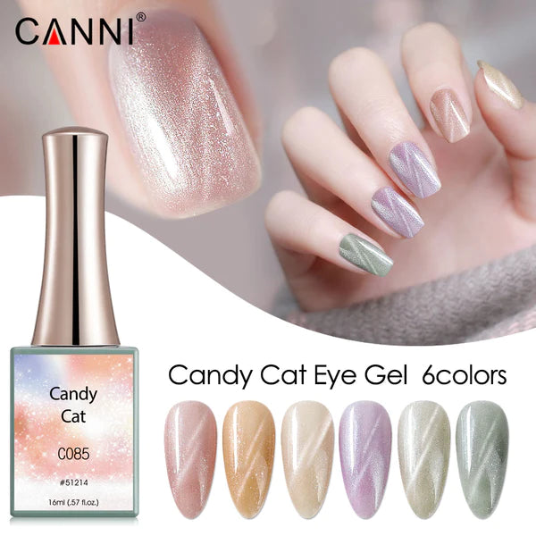 CANNI Candy Cat Eye Gel C085-C090 16ml(.57oz)
