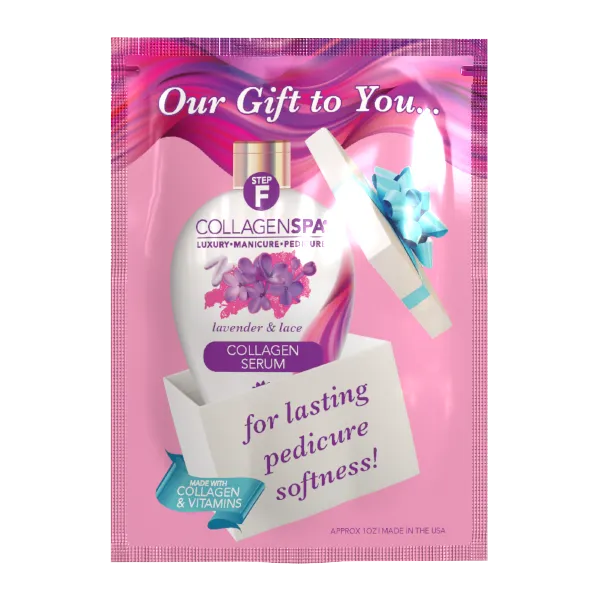 CollagenSpa Lavender & Lace with Bomber 6 Step with Bomber and Free Serum Gift