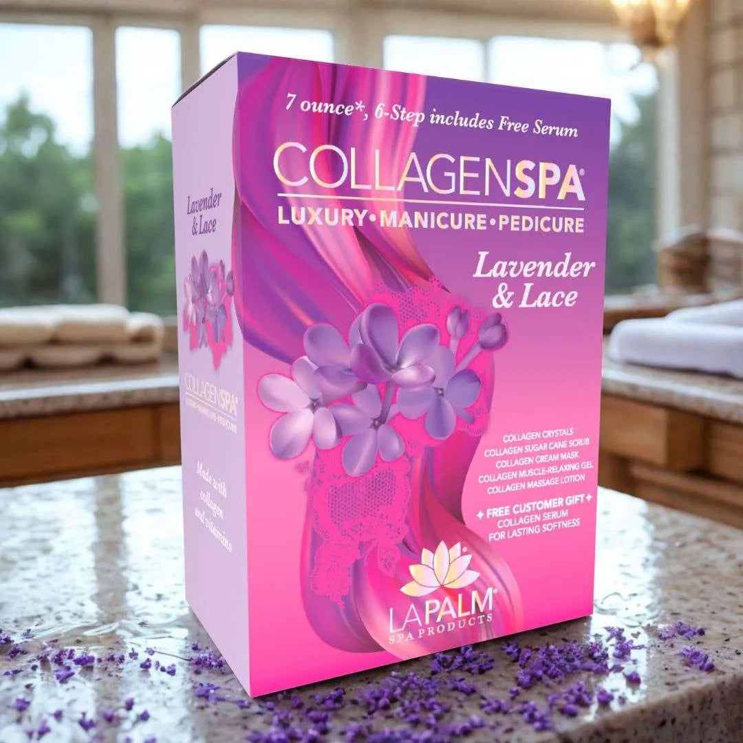CollagenSpa Lavender & Lace with Bomber 6 Step with Bomber and Free Serum Gift