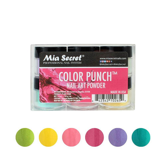 Mia Secret Acrylic Nail Art Powder Color Punch