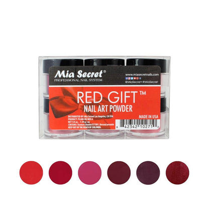Mia Secret Acrylic Nail Art Powder Red Gift
