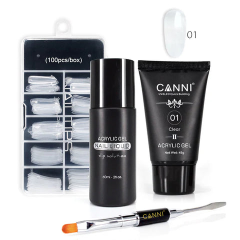 CANNI Acrylic Gel (Poly Gel) Bundle 4pcs