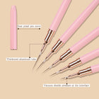 EC Glow Nail Brush 5pcs Set