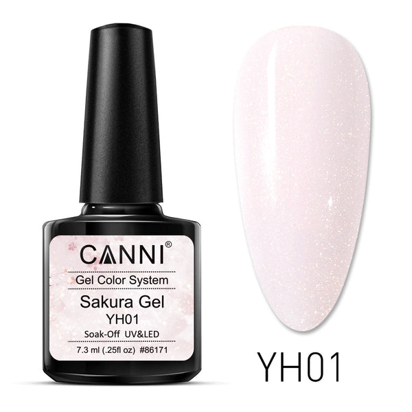 CANNI Sakura Gel Collection (YH01-YH06) 7.3ml.