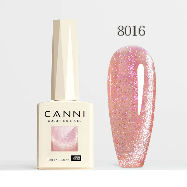 CANNI Hema Free Cat Eye Gel 9ml - Pink Planet Cat Eye Series