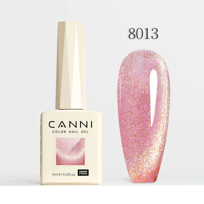 CANNI Hema Free Cat Eye Gel 9ml - Pink Planet Cat Eye Series