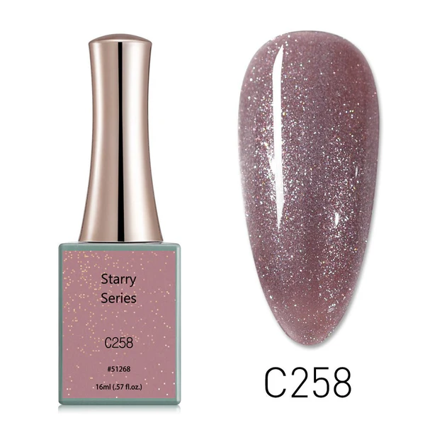 CANNI Starry Series Gel Polish C253-C258 16ml(.57oz)