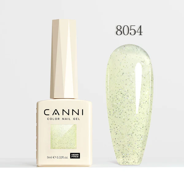 CANNI Hema Free Glitter Nail Gel 9ml - Fairy Glitter Series