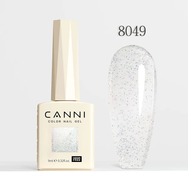 CANNI Hema Free Glitter Nail Gel 9ml - Fairy Glitter Series