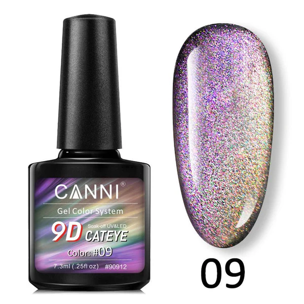 CANNI 9D Cat Eye Gel Polish 7.3ml (01-12)