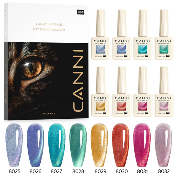 CANNI Hema Free Cat Eye Gel 9ml - Galaxy Gaze Series