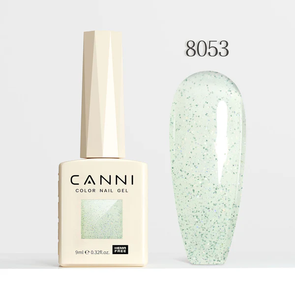 CANNI Hema Free Glitter Nail Gel 9ml - Fairy Glitter Series