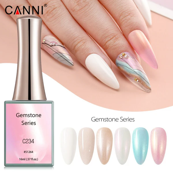 CANNI Gemstone Series Gel Polish C229-C234 16ml(.56oz)