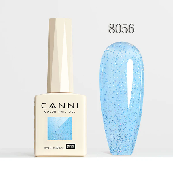 CANNI Hema Free Glitter Nail Gel 9ml - Fairy Glitter Series