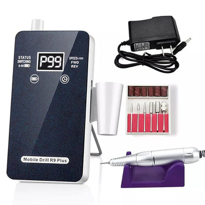 Rechargeable Nail Drill 35,000rpm R9Plus