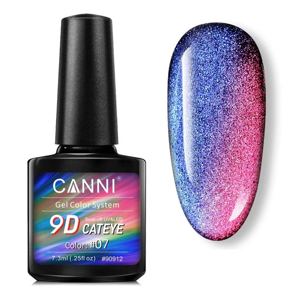 CANNI 9D Cat Eye Gel Polish 7.3ml (01-12)