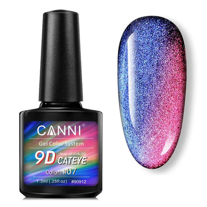 CANNI 9D Cat Eye Gel Polish 7.3ml (01-12)