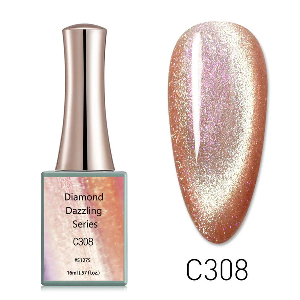 CANNI Diamond Dazzling Nail Polish C303-C310 16ml(.57oz)