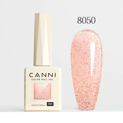 CANNI Hema Free Glitter Nail Gel 9ml - Fairy Glitter Series