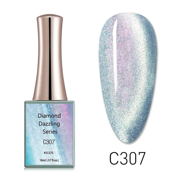 CANNI Diamond Dazzling Nail Polish C303-C310 16ml(.57oz)