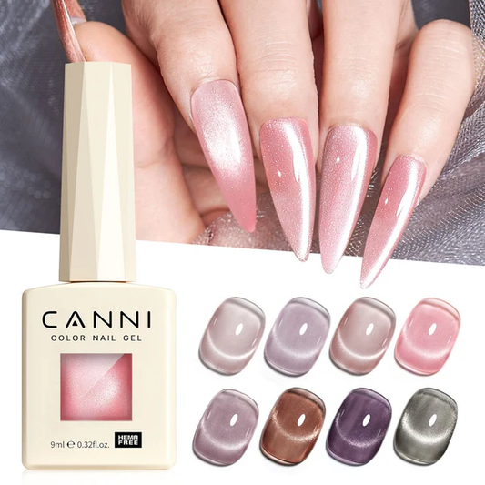 CANNI Hema Free Cat Eye Gel 9ml - Shimmer Velvet