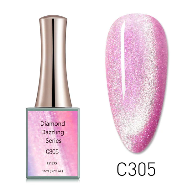 CANNI Diamond Dazzling Nail Polish C303-C310 16ml(.57oz)