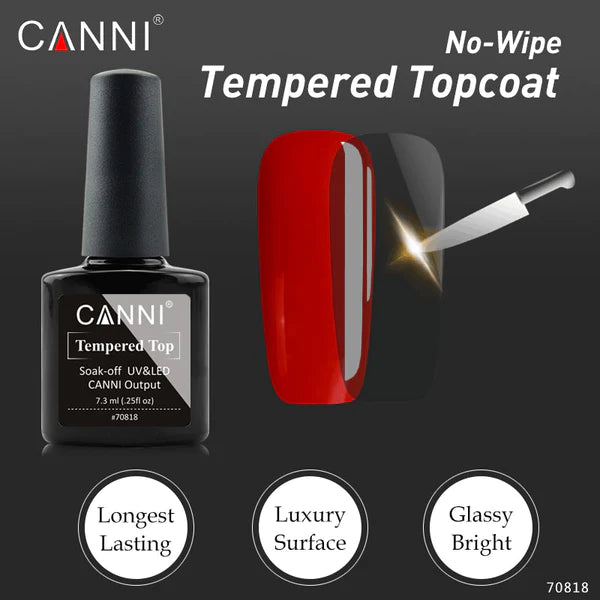 CANNI Tempered Top Coat 7.3ml (.25oz)