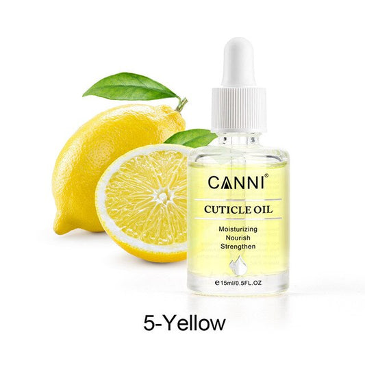 Canni Cuticle Oil 15ml - Yellow Lemon Aroma