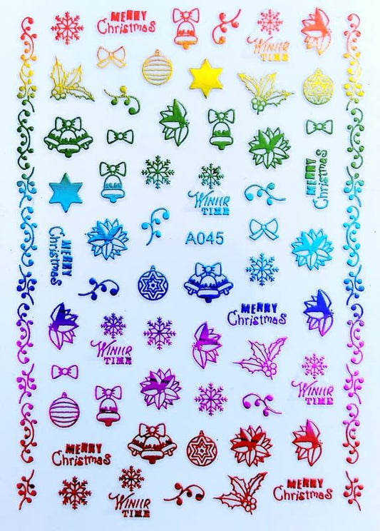 Christmas Stickers A045