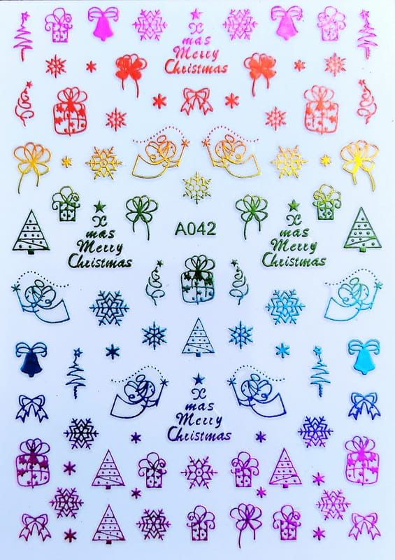 Christmas Stickers A042