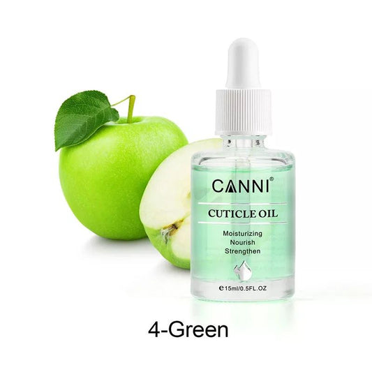 Canni Cuticle Oil 15ml - Green Apple Aroma