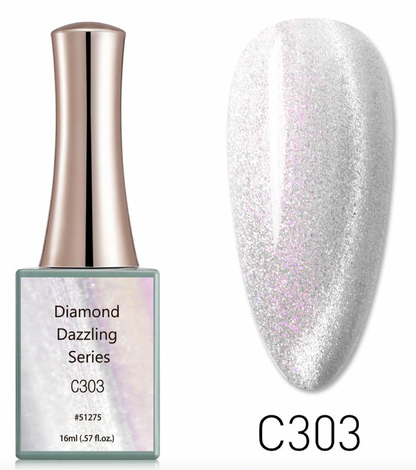 CANNI Diamond Dazzling Nail Polish C303-C310 16ml(.57oz)